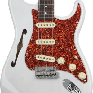 Fender American Professional II Thinline Stratocaster Electric Guitar - White Blonde