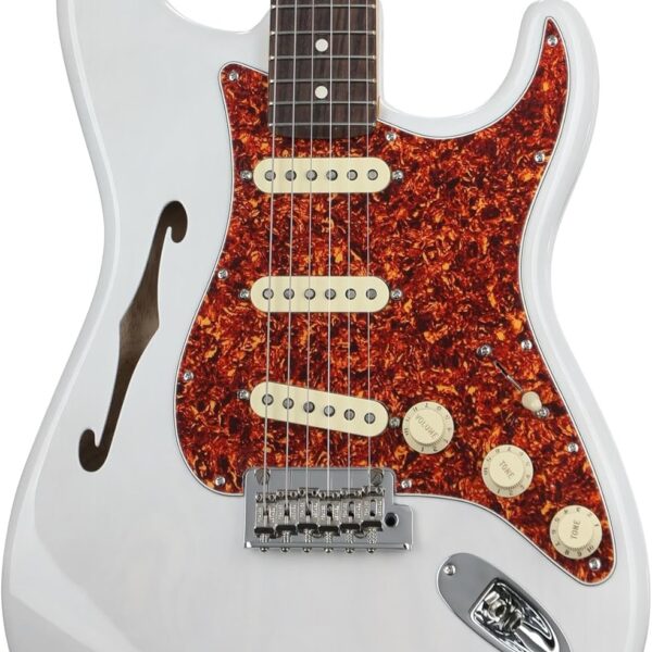 Fender American Professional II Thinline Stratocaster Electric Guitar - White Blonde