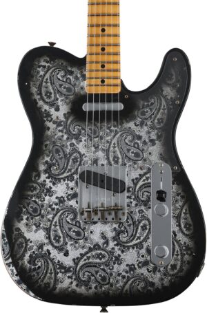 Fender Custom Shop Limited-edition '68 Telecaster Relic - Black Paisley