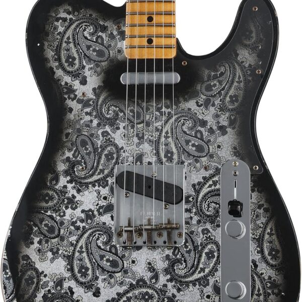 Fender Custom Shop Limited-edition '68 Telecaster Relic - Black Paisley