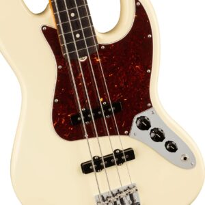 Fender American Professional II Jazz Bass - Olympic White Bundle with Accessories