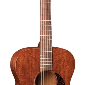 Martin Guitar 00-15M with Gig Bag, Acoustic Guitar for the Working Musician, Mahogany Construction, Satin Finish, 00-14 Fret, and Low Oval Neck Shape