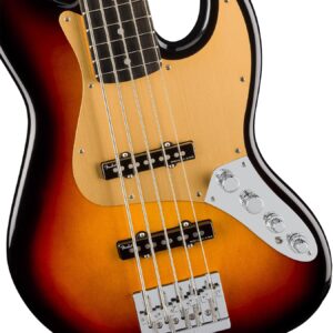 Fender American Ultra II Jazz Bass V - Ultraburst with Essential Accessories