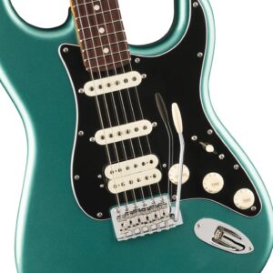 Fender American Professional Classic Stratocaster HSS - Faded Sherwood Green Metallic Bundle