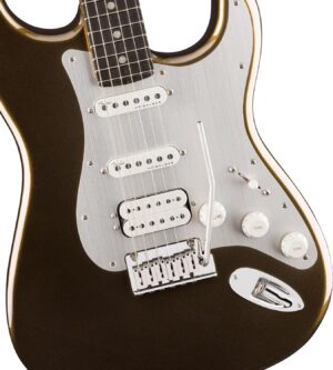 Fender American Ultra II Stratocaster HSS – Texas Tea Bundle
