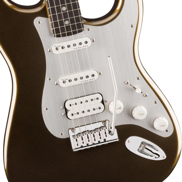 Fender American Ultra II Stratocaster HSS – Texas Tea Bundle