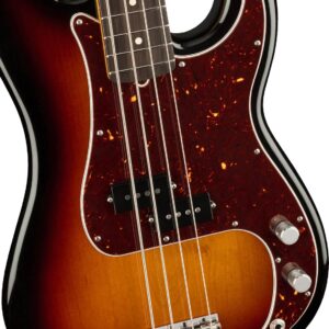 Fender American Professional II Precision Bass 3-Color Sunburst Bundle with Accessories