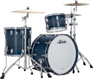 Ludwig Classic Oak Fab 22 3-piece Shell Pack - Blue Burst