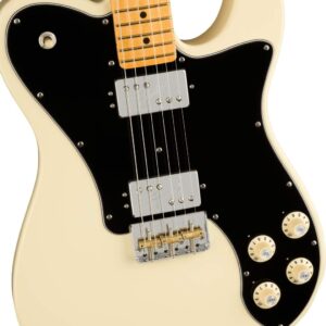 Fender American Professional II Telecaster Deluxe - Olympic White with Maple Fingerboard