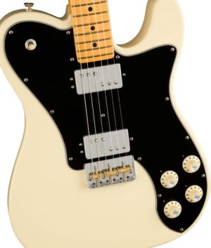Fender American Professional II Telecaster Deluxe - Olympic White with Maple Fingerboard
