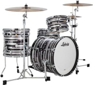 Ludwig Classic Maple Downbeat 3-piece Shell Pack - Digital Sparkle