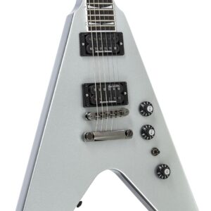 Gibson Dave Mustaine Flying V EXP Electric Guitar - Silver Metallic