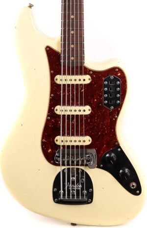 Fender Custom Shop Bass VI Journeyman Relic Vintage White