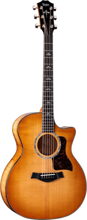 Taylor Next Generation 614ce Grand Auditorium Acoustic-Electric Guitar - Antique Blonde with Hardshell Case