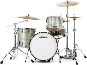 Ludwig Classic Maple Fab 22 Shell Pack - Olive Oyster