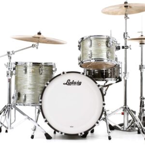 Ludwig Classic Maple Fab 22 Shell Pack - Olive Oyster