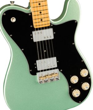 Fender American Professional II Telecaster Deluxe - Mystic Surf Green with Maple Fingerboard