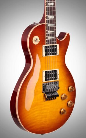 Gibson Custom Shop Les Paul Axcess Standard Electric Guitar, Floyd Rose, Ice Tea