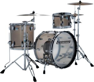 Ludwig Vistalite Fab 3-piece Shell Pack - Bronze
