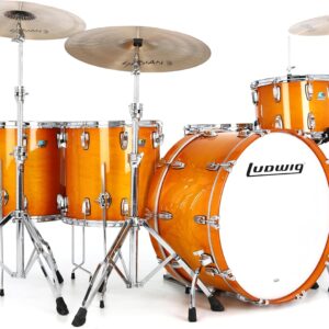 Ludwig Legacy Maple Zep 4-piece Shell Pack - Golden Slumbers