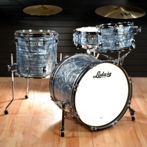 Ludwig Classic Maple 12/14/20 3pc. Kit Sky Blue Pearl