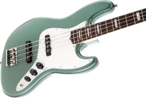 Fender Adam Clayton Jazz Bass Rosewood Fingerboard, Sherwood Green Metallic