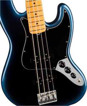 Fender American Professional II Jazz Bass, Dark Night, Maple Fingerboard