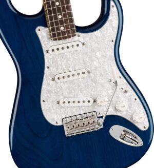 Fender Cory Wong Stratocaster - Sapphire Blue Transparent Bundle with Deluxe Case