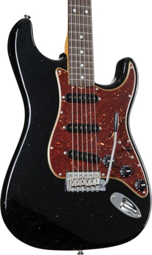 Fender Custom Shop Limited-edition Roasted Stratocaster Journeyman Relic Electric Guitar - Black
