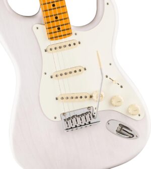 Fender American Ultra Luxe Vintage '50s Stratocaster Electric Guitar - White Blonde, Heirloom Lacquer